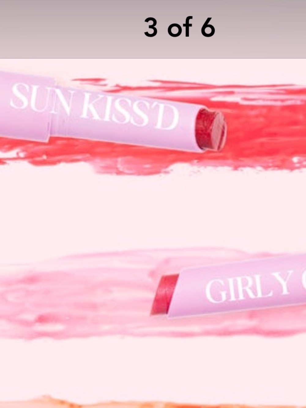 Lip Luv Sun Kiss'd — Pinkish and Coral Shades by BEAUT—NIB